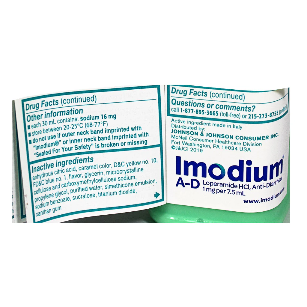 Imodium A-D Anti-Diarrheal - 4 oz. - Image 3