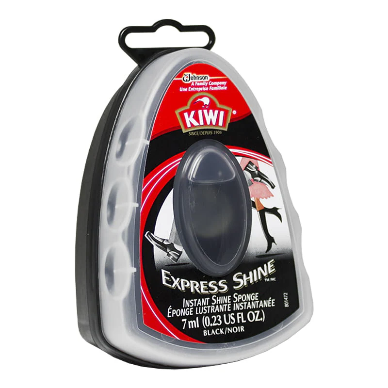 DBM - Kiwi Black Express Shoe Shine Sponge - 0.23 oz.