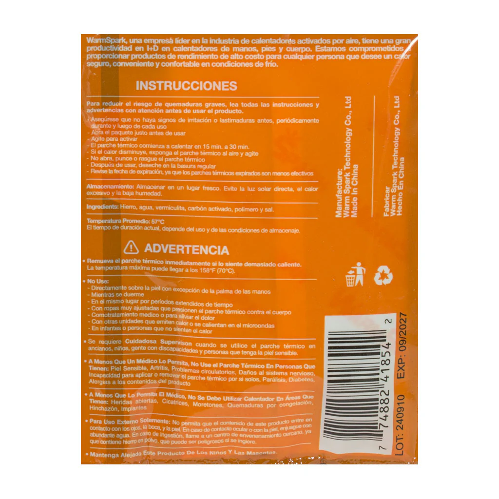 WarmSpark Hand Warmers - 1 Pair - Image 3