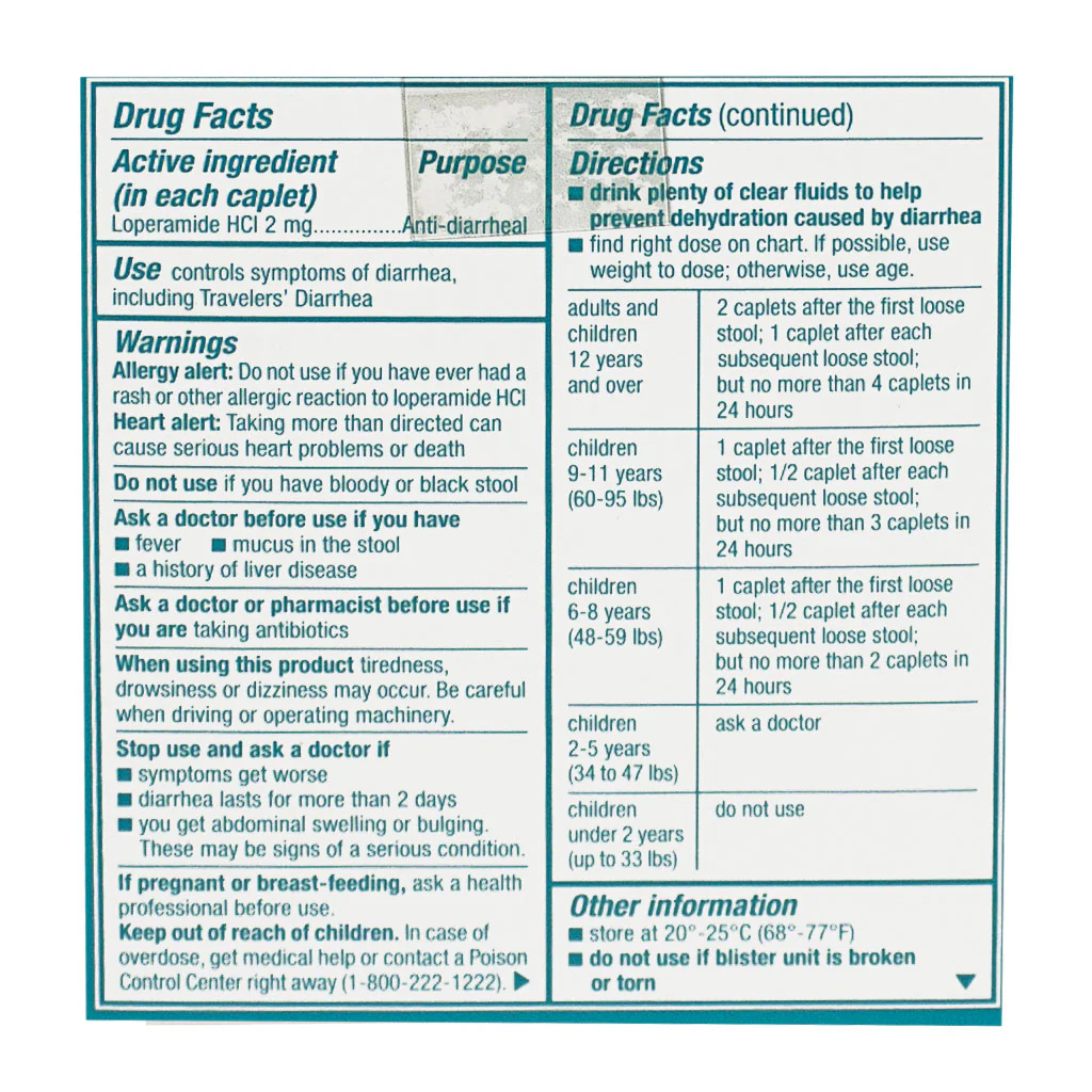 Imodium Multi-Symptom Relief - Box of 12 - Image 2
