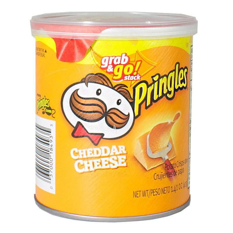 Pringles Cheddar Cheese Potato Chips - 1.40 oz.