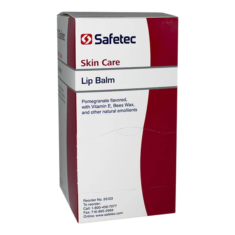 Safetec Pomegranate Lip Balm - 0.5 gm Foil Pack - Image 2