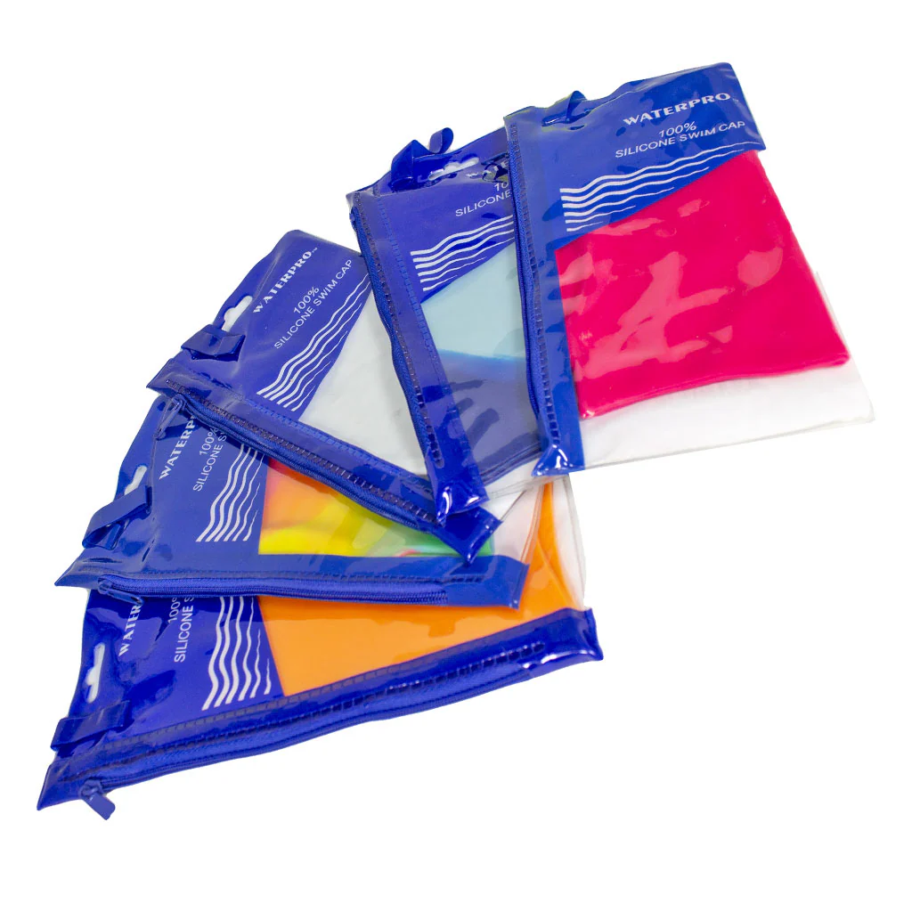 Waterpro Silicone Swim Cap - Assorted Colors - Image 2