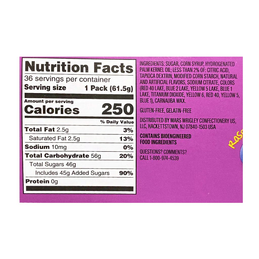 Skittles Bite Size Wild Berry Fruit Candies - 2.17 oz. - Image 2