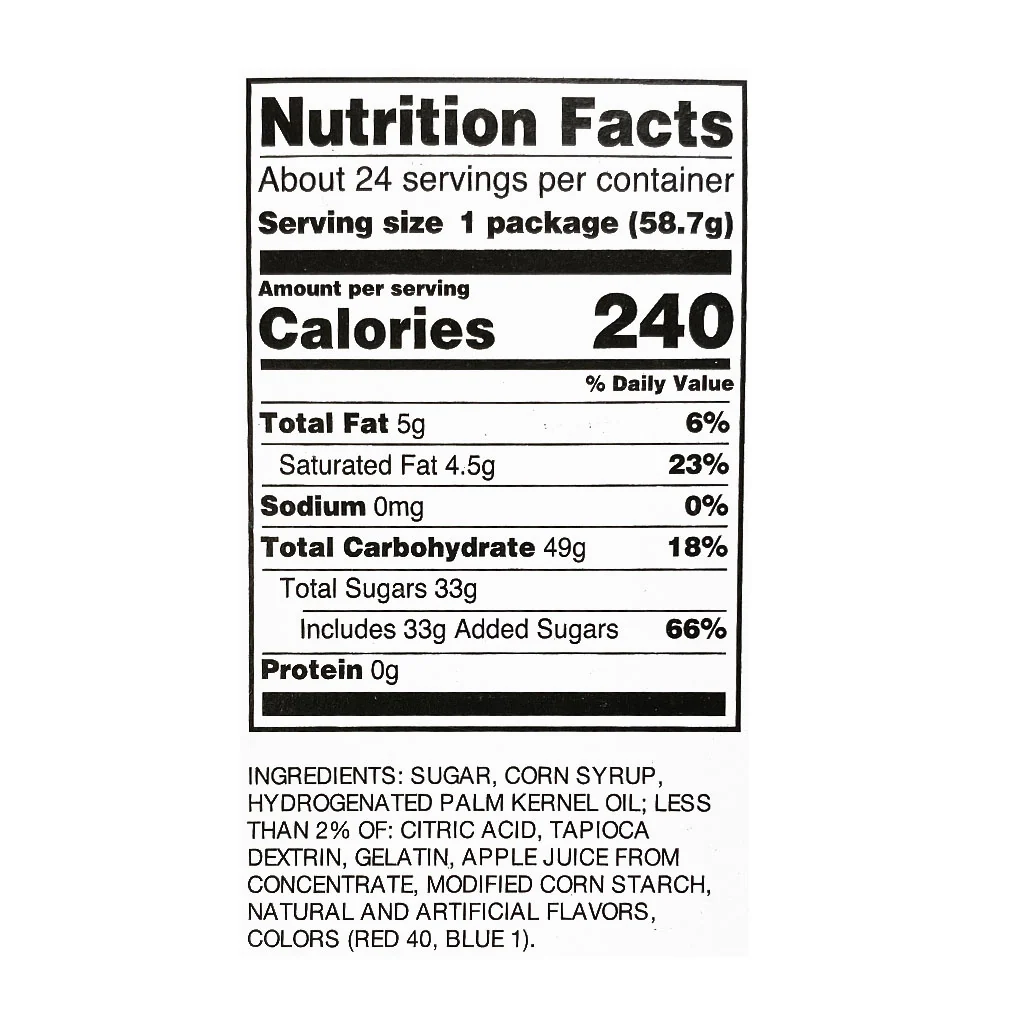 Starburst Fave Reds Fruit Chews - 2.07 oz. - Image 2