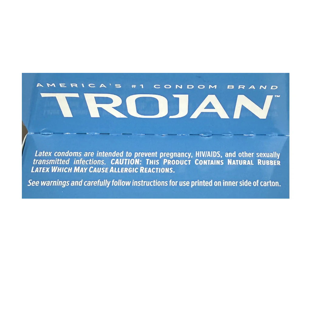Trojan Enz Lubricated Condoms Box - Box of 3 - Image 3