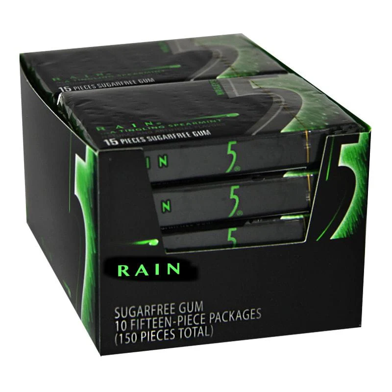 Wrigley's Rain 5 Gum - 15 Sticks - Image 2
